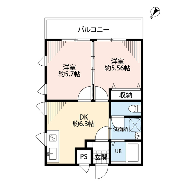 千葉県：ダイヤモンドクレスト南柏の賃貸物件画像