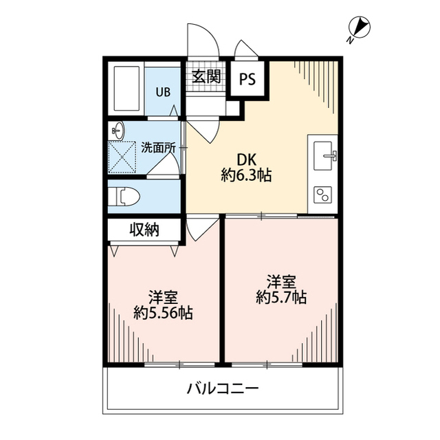 千葉県：ダイヤモンドクレスト南柏の賃貸物件画像