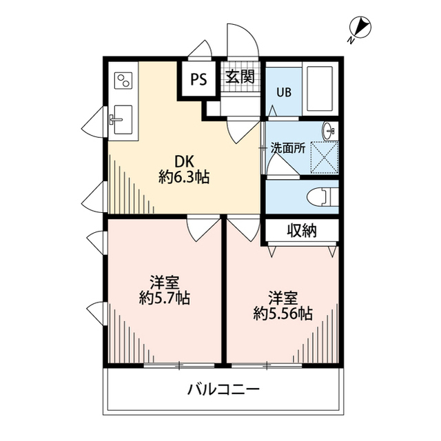 千葉県：ダイヤモンドクレスト南柏の賃貸物件画像