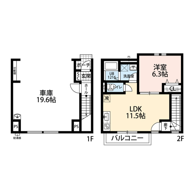 福岡県：Espace平田台Ⅱの賃貸物件画像