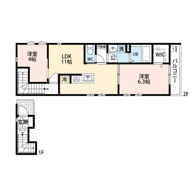 ：アムールブランⅡの賃貸物件画像