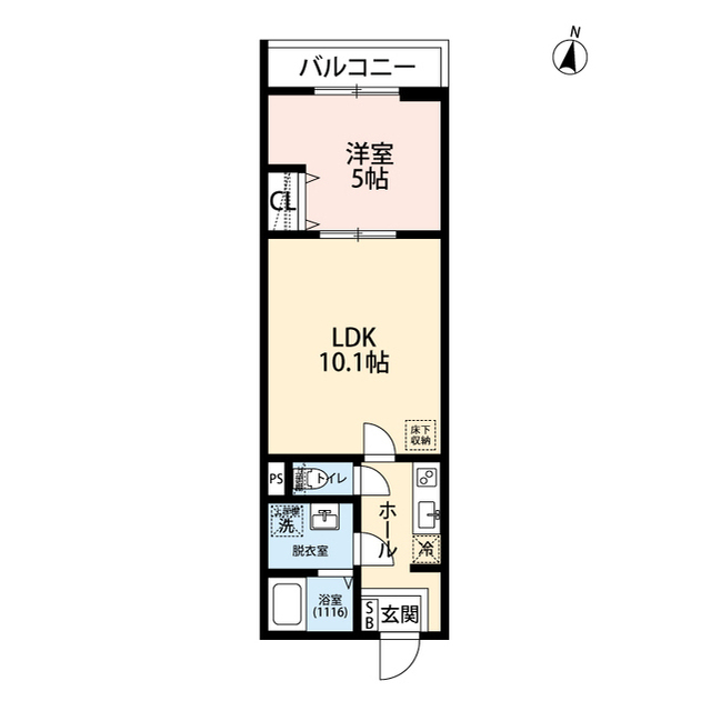 北海道：エクセラン柴崎町の賃貸物件画像