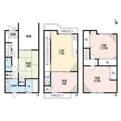 京都市伏見区日野林戸建のサムネイル