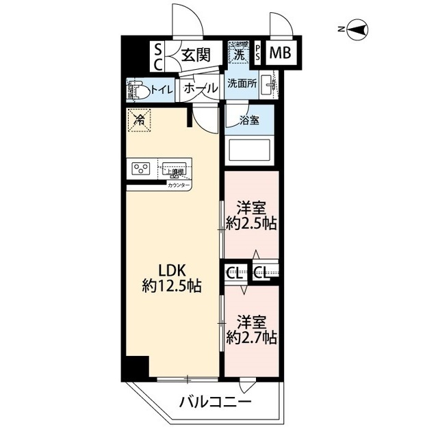 北海道：プレール・ドゥーク亀戸小村井の賃貸物件画像