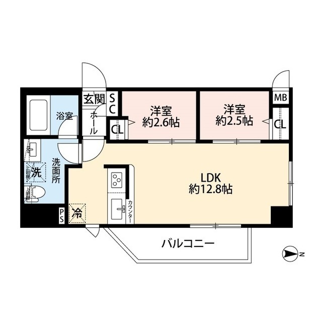 北海道：プレール・ドゥーク亀戸小村井の賃貸物件画像