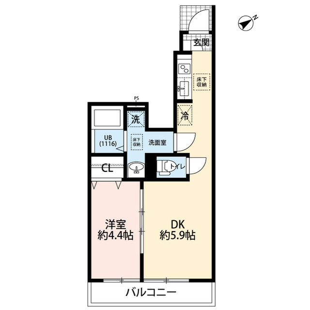 北海道：アムール田奈の賃貸物件画像