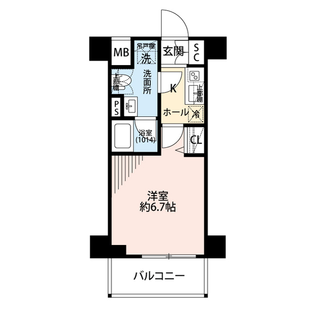 神奈川県：プレール・ドゥーク横濱子安の賃貸物件画像