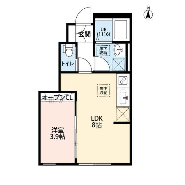 東京都：カッツェ松原の賃貸物件画像