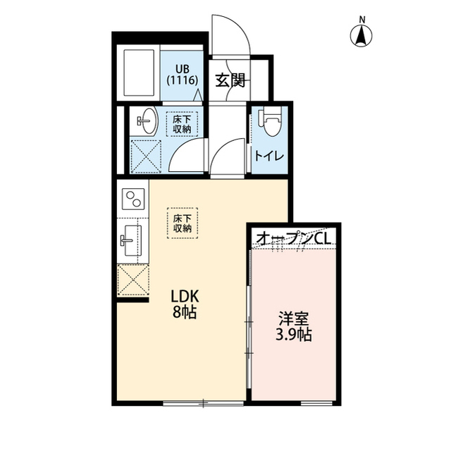 東京都：カッツェ松原の賃貸物件画像