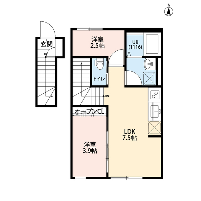 東京都：カッツェ松原の賃貸物件画像