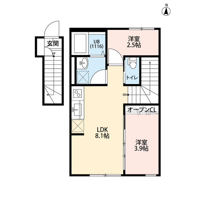 東京都：カッツェ松原の賃貸物件画像