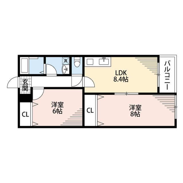 北海道：クレセル利倉東Ⅰの賃貸物件画像
