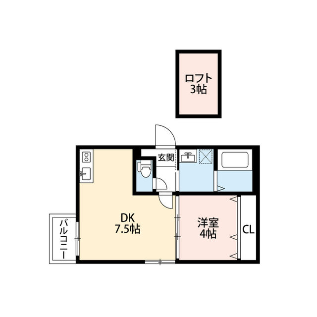北海道：ルミエール西代B棟の賃貸物件画像