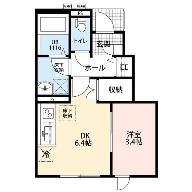 北海道：アムール Clef　3の賃貸物件画像