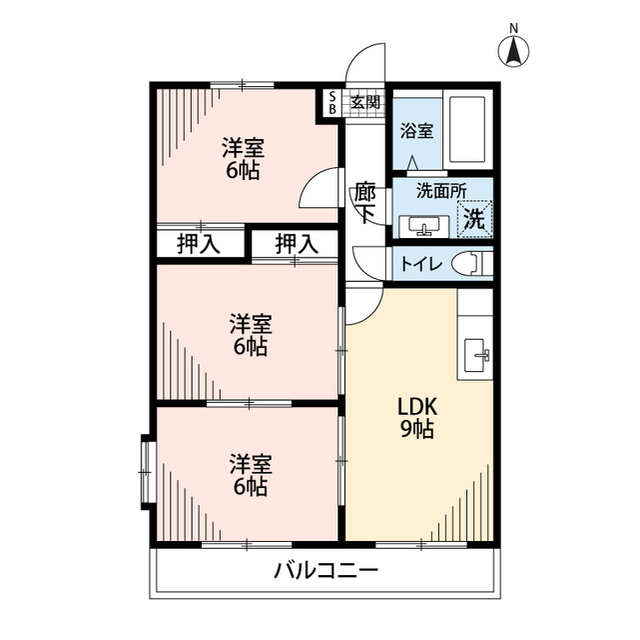 愛知県：SANTA PLACE K2の賃貸物件画像