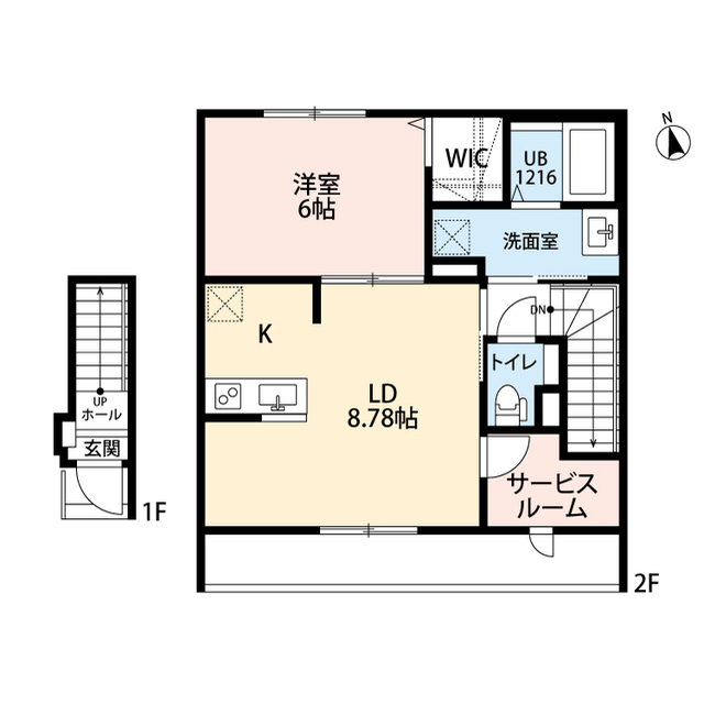 北海道：Amour Valle Fiumeの賃貸物件画像