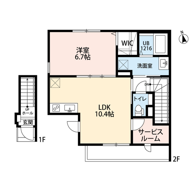 北海道：Amour Valle Fiumeの賃貸物件画像