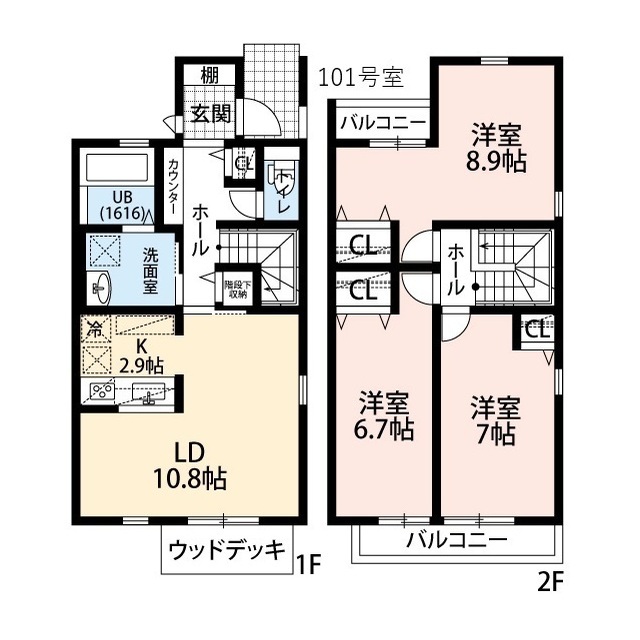 埼玉県：ウィングバードⅡの賃貸物件画像