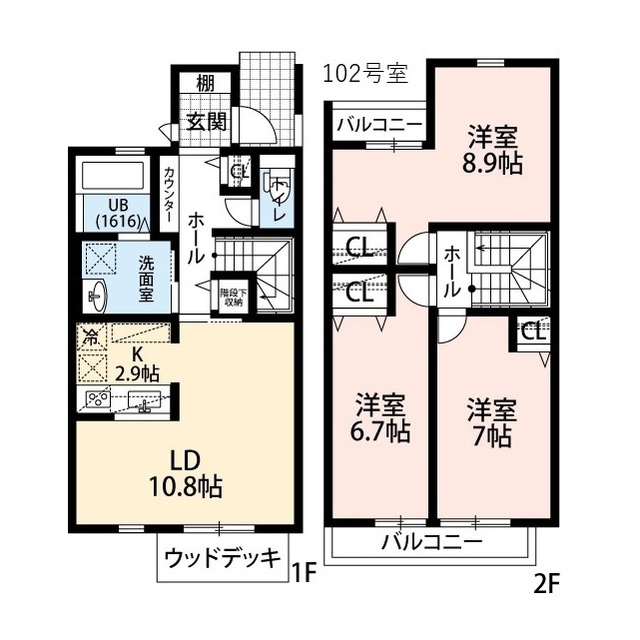 埼玉県：ウィングバードⅡの賃貸物件画像