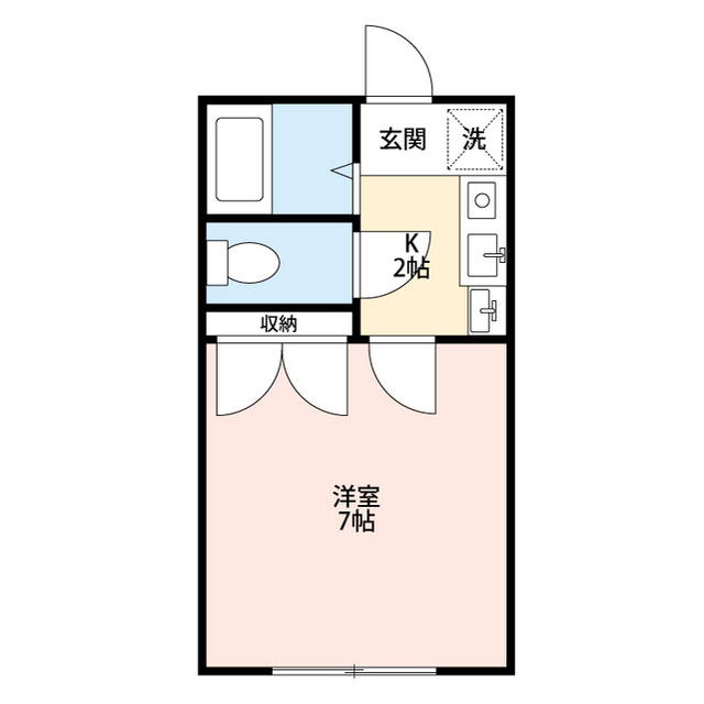 神奈川県：東海大ハイムⅠの賃貸物件画像