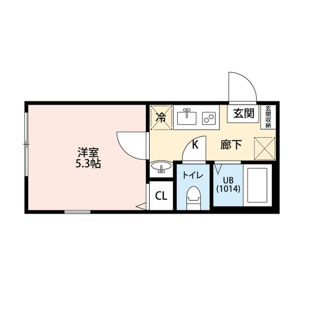 北海道：ラフィーネ西谷Cの賃貸物件画像