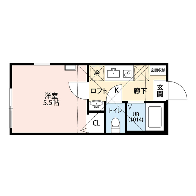 北海道：ラフィーネ西谷Cの賃貸物件画像