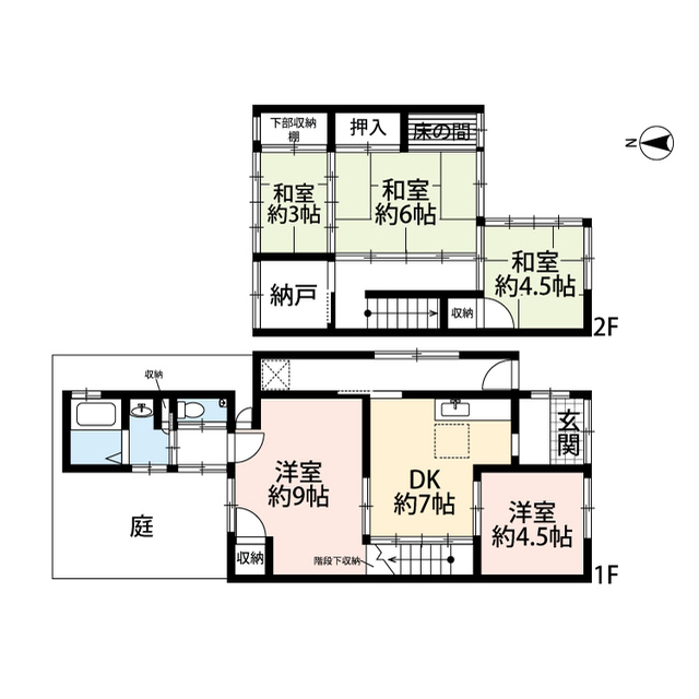 京都府：紫竹東戸建の賃貸物件画像
