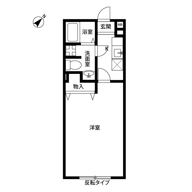 東京都：アムール 山﨑の賃貸物件画像