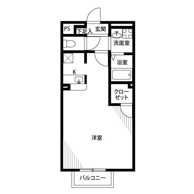 北海道：アムール 西大宮の賃貸物件画像