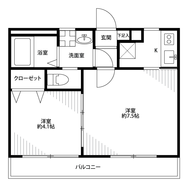 千葉県：アムール 美咲の賃貸物件画像