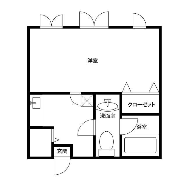 ：葵ハイツの賃貸物件画像